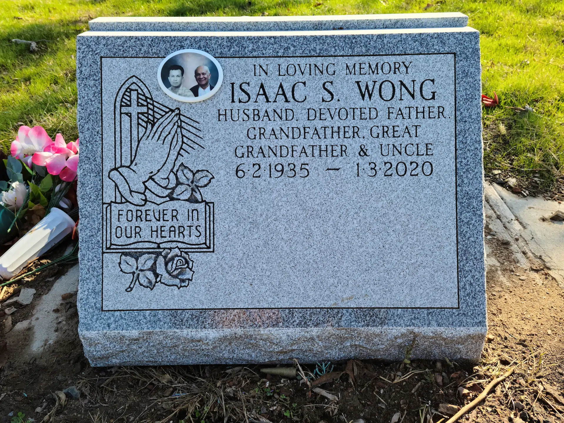 Granite Monument Design hand-carved by Monument Design Shop in NJ — image 4