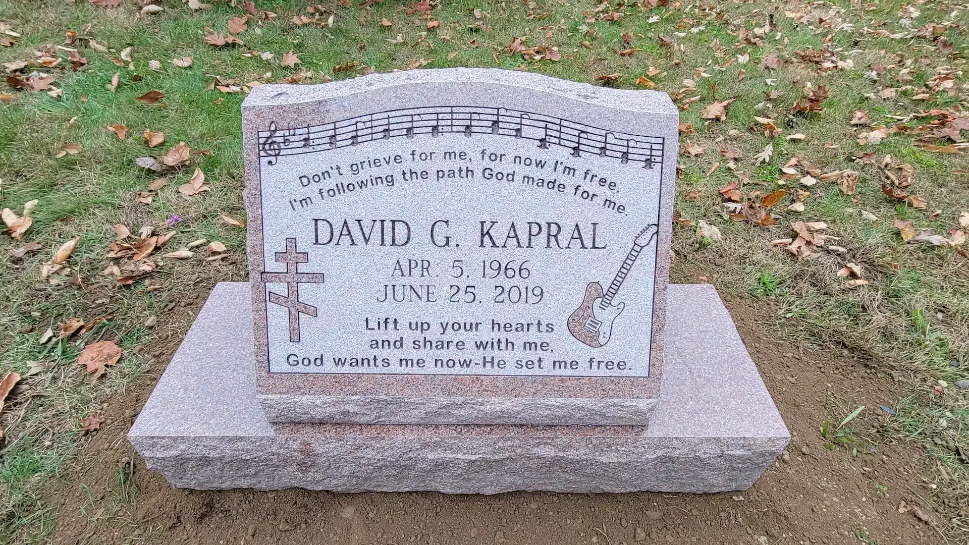 Granite Monument Design hand-carved by Monument Design Shop in NJ — image 3
