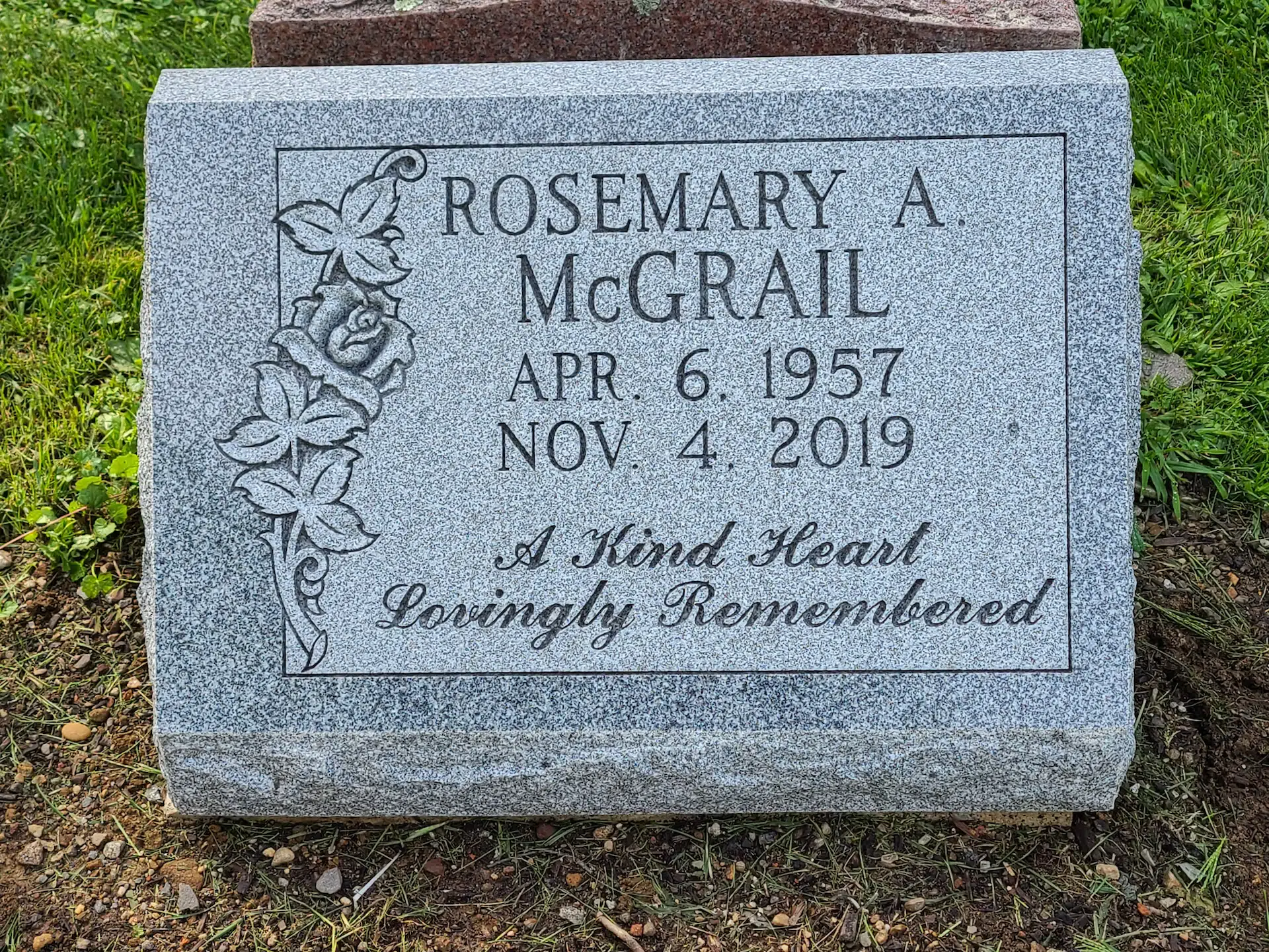 Granite Monument Design hand-carved by Monument Design Shop in NJ — image 3